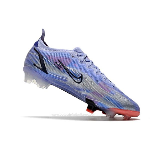 Nike Mercurial Vapor XIV Elite FG KM Flames Lila Plata